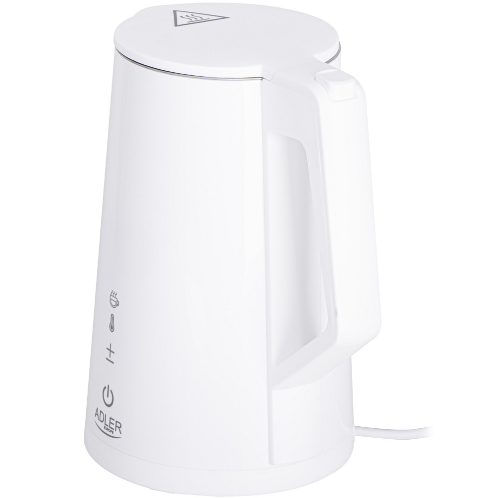 Електрочайник Adler AD 1345 white 1850-2200Вт/ 1.7л/ STRIX/ встановлення температури/ Вінниця - фото 5