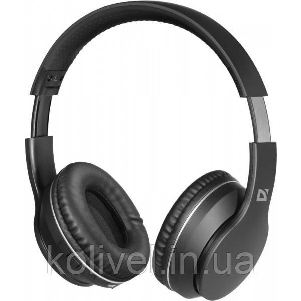 Навушники з мікрофоном Defender FreeMotion B580 Bluetooth, чорні (63580) Киев - изображение 4