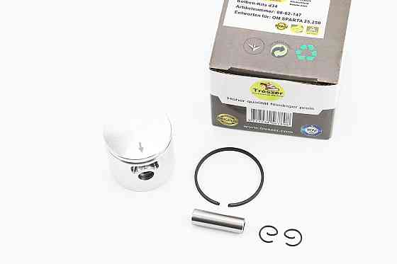 Поршень к-кт 34mm (палець 8mm) OLEO MAC SPARTA 25 Бершадь