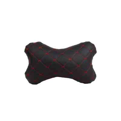 Подушка EVAtech ECO 27х16 см чорна з червоною ниткою (SPCRBR) Вінниця