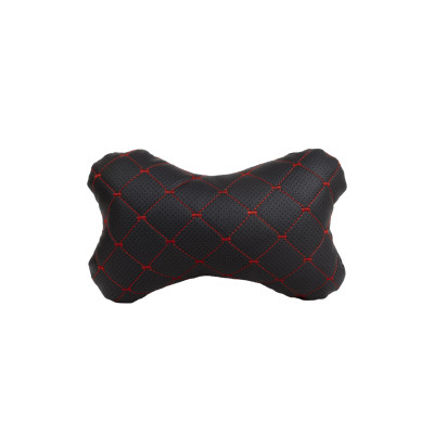 Подушка EVAtech ECO 27х16 см чорна з червоною ниткою (SPCRBR) Вінниця - фото 1