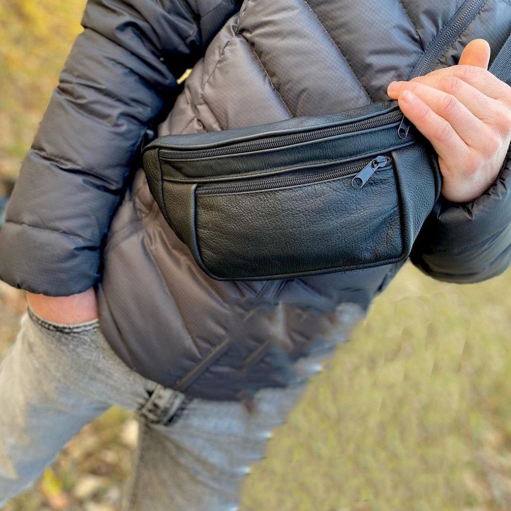 Бананка для городских прогулок, Сумка-бананка для работы, Сумка-бананка с дополнительной карманом QG-31 Ивано-Франковск - изображение 6