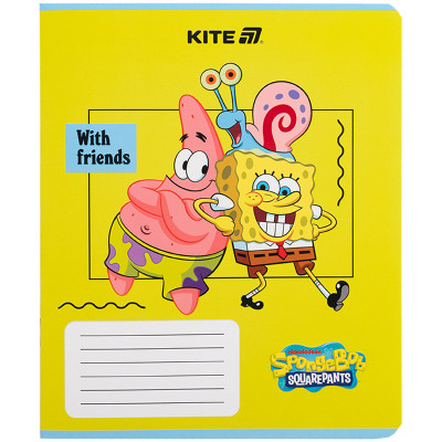Тетрадь Kite SpongeBob SquarePants, 12 листов, клетка (SB25-232) Винница - изображение 3
