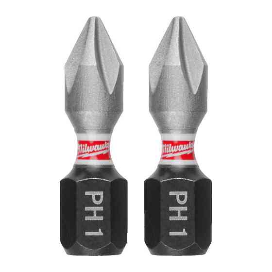 Біта SHOCKWAVE MILWAUKEE, PH1, 25мм, (3шт) Одеса