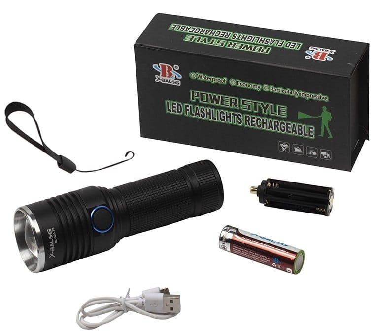 Ліхтар X-BALOG BL-S26-T6 алюмінієвий (діапазон до 1000 м) L-096 Киев - изображение 8