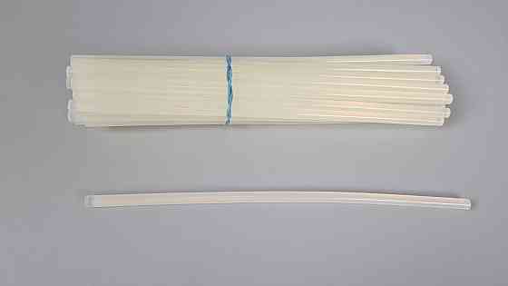 Клей стержень для пистолета толстый 11мм 27см прозрачный (1 шт) Харьков