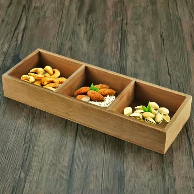 Менажница деревянная 