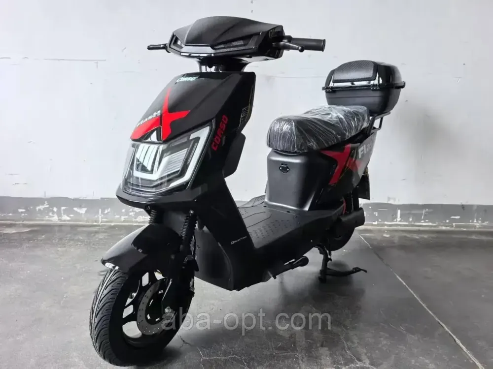 Електроскутер Corso FlashX S 1200W-72Вт-23А/год шини 10«-10» купити в інтернет магазині Одеса - фото 1