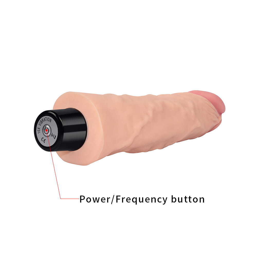 Реалістичний вібратор - Real Softee Vibrator 8" Sex Aura Київ - фото 7