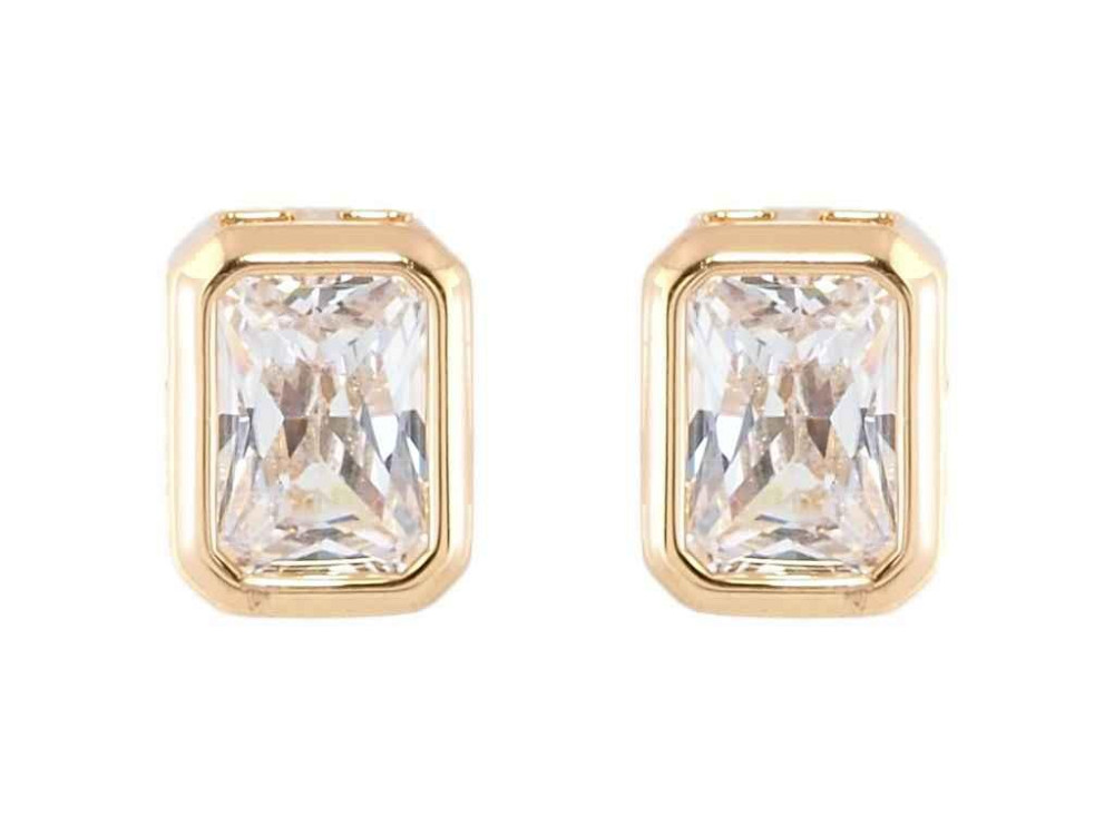 Серьги Позолота 18K пусеты «Фианиты» (221400) ТМ XUPING Киев - изображение 1