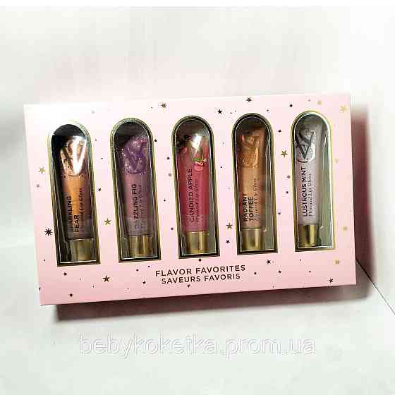 Набір блисків для губ Victoria's Secret Flavor Favorites Gloss Gift Set 13г. Львів