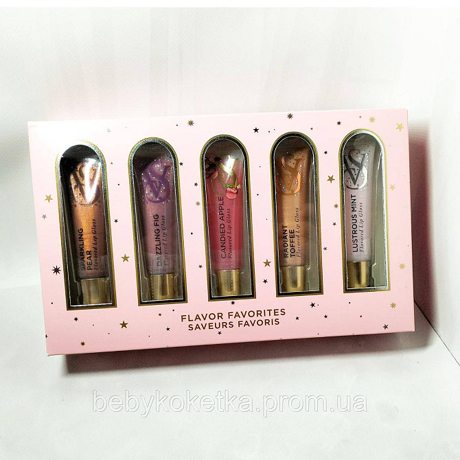 Набір блисків для губ Victoria's Secret Flavor Favorites Gloss Gift Set 13г. Львів - фото 1