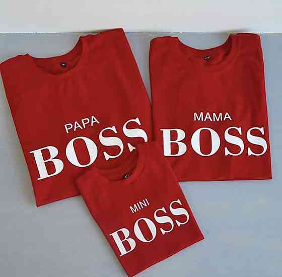 Family look — Мама, Папа, син. BOSS Чернівці