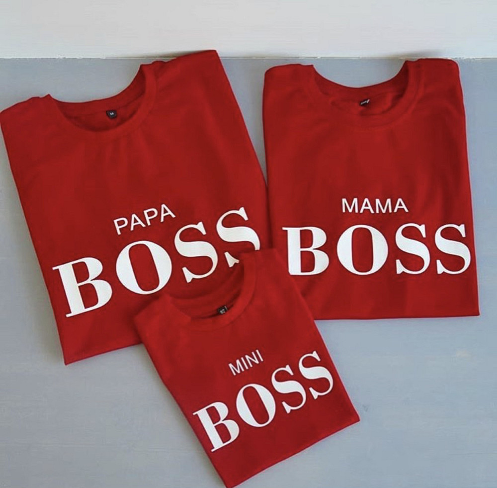 Family look — Мама, Папа, син. BOSS Чернівці - фото 1