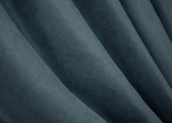 Комплект коротких штор VR-Textil Микровелюр Petek № 1489ш Серо-голубой 130х170 см 2 шт (35-0215) Киев