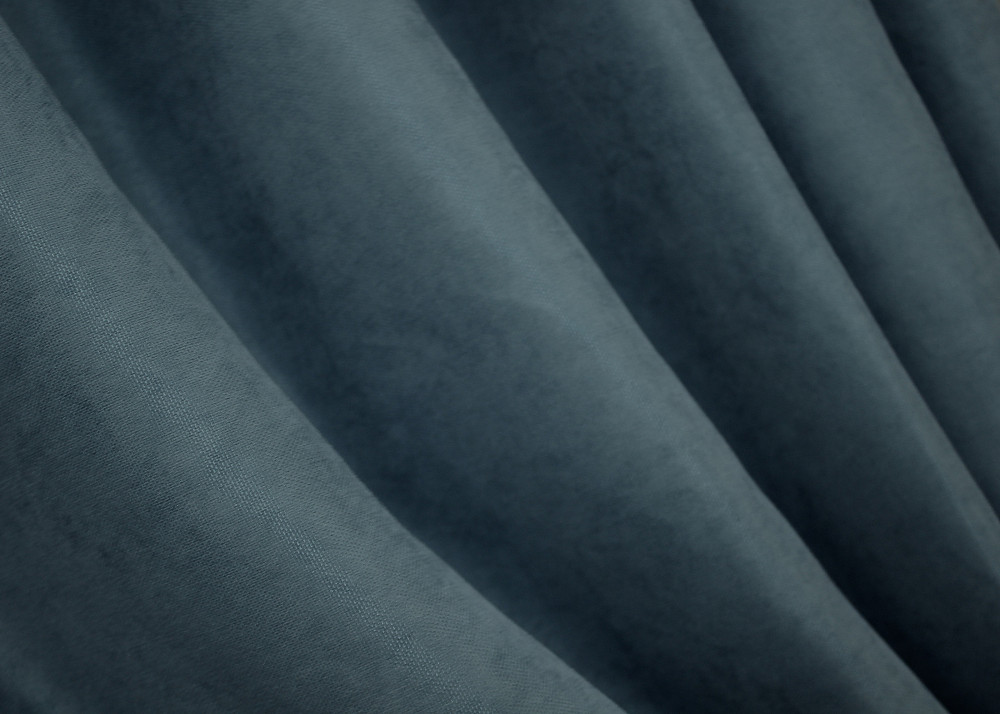 Комплект коротких штор VR-Textil Мікровелюр Petek № 1489ш Сіро-блакитний 130х170 см 2 шт (35-0215) Київ - фото 5