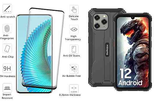 Защитное стекло HyperGlass Pro для Blackview BV5300, BV5300 Plus, BV5300 Pro – максимальная чувствительность и Киев