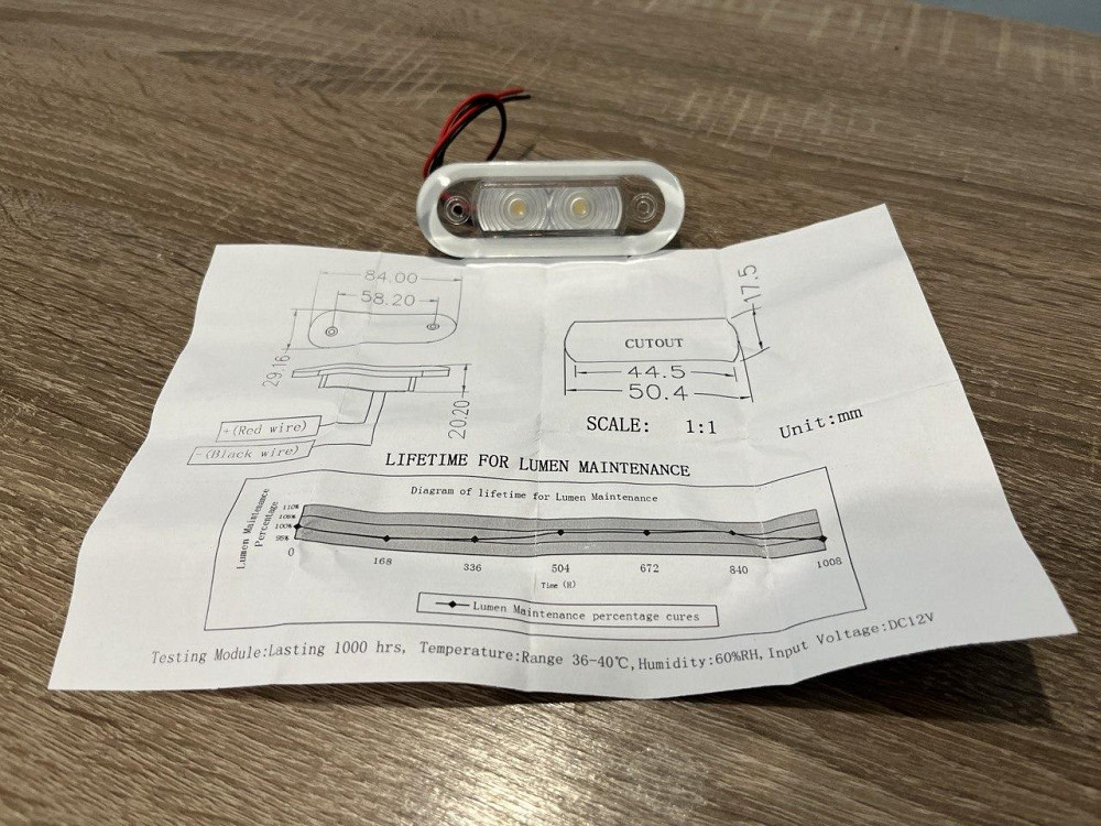 Палубный Светильник Ааа 00159-Sswh 04Вт 858Х308 Мм Киев - изображение 3