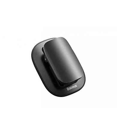 Автомобільний тримач для окулярів Baseus Platinum Vehicle eyewear clip （Paste type） Black Ковель