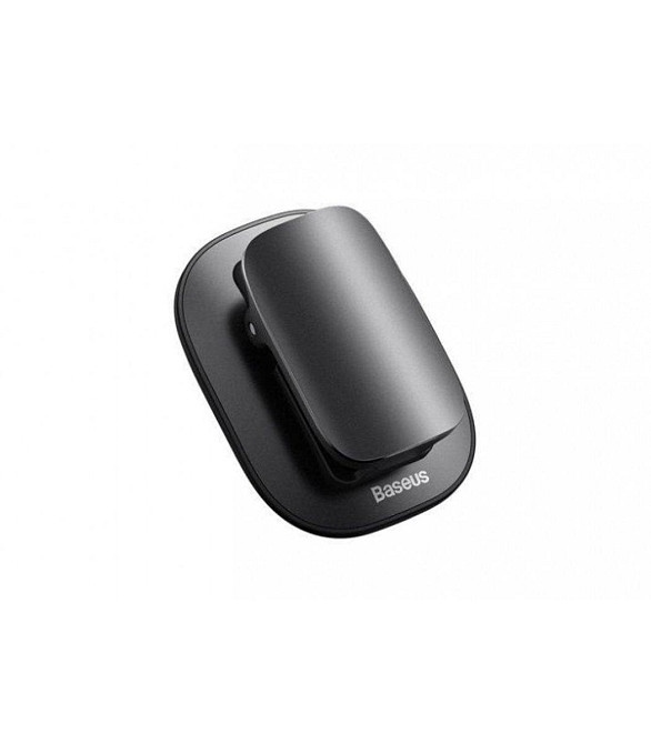Автомобільний тримач для окулярів Baseus Platinum Vehicle eyewear clip （Paste type） Black Ковель - фото 1