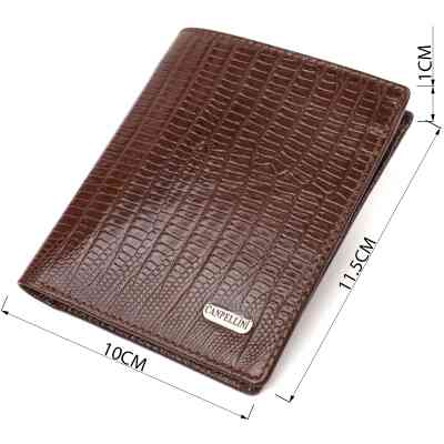 Кошелек Canpellini Из натуральной кожи Коричневый (21927) Винница