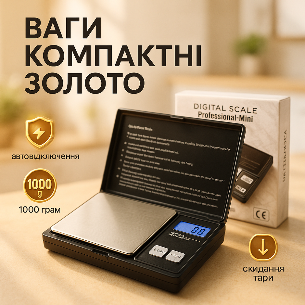 Цифровые весы для ювелирных мастерских ACS, Весы на золото Точные для украшений MA-66 Львов - изображение 4