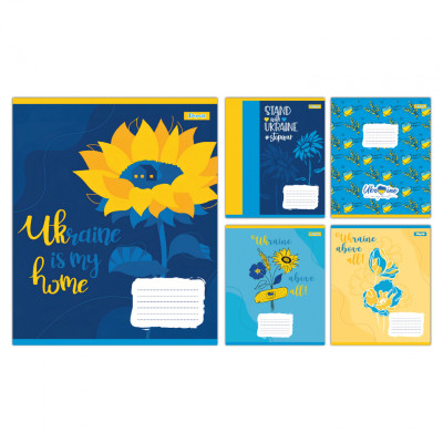 Зошит 1 вересня Ukraine above allА5 48 аркушів клітинка (768230) Вінниця - фото 1