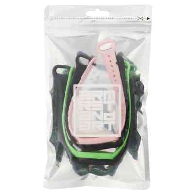 Ремешок для фитнес браслета Armorstandart комплект 4шт Xiaomi Mi Band 7/6/5 Cartoon hand-drawn (ARM59730) Винница