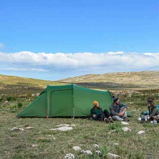 Намет двомісний з футпринтом Naturehike Opalus NH20ZP001, 210T, помаранчевий Київ