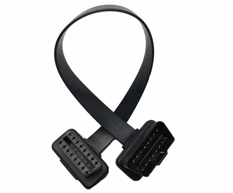 Автомобільний подовжувальний кабель OBD-II/OBD2 24см Луцк - изображение 1