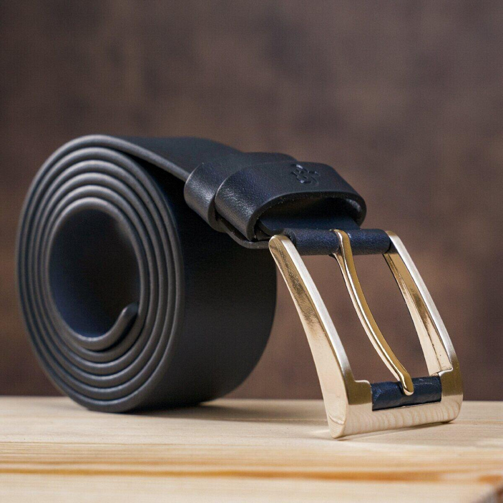 Ремень мужской Синий (GRANDE PELLE) Киев - изображение 1