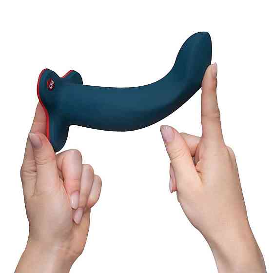 Фаллоимитатор Fun Factory LIMBA FLEX L, цвет морской волны, гибкий, с эффектом памяти, подходит для точки G Sex Aura Киев