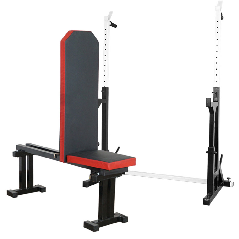 Лавка для жиму регульована 40 на 40 мм + Стійки з упорами 50 на 50 мм + бруси + штирі для блінів Київ - фото 5