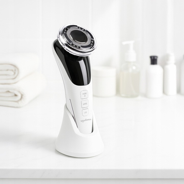 Массажер для лица безыгольная мезотерапия 5 режимов работы Soulima (25888) Нововолынск - изображение 7