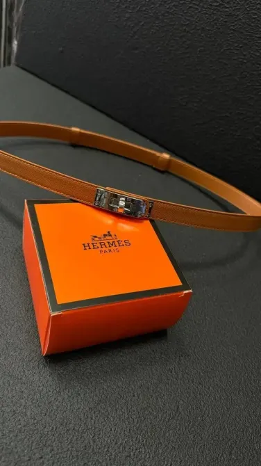 Жіночий ремінь HERMES Kelly натуральна шкіра. Різні кольори Київ - фото 6