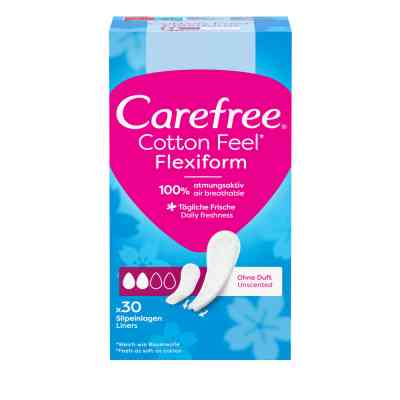 Щоденні прокладки Carefree Cotton Feel FlexiForm 30 шт. (3574661257044) Вінниця