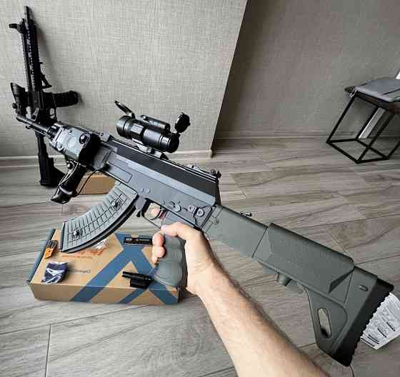 Профессиональный игрушечный автомат на орбизах АК-74, АК-47 Орбиган. Харьков