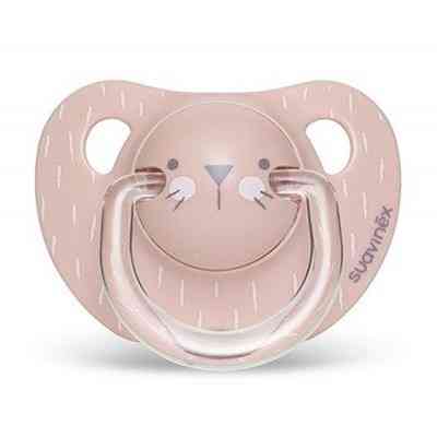 Пустышка Suavinex Hygge анатом.Уютные истории 6-18 мес. розовая (306567) Винница