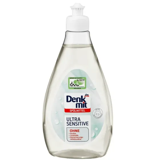 Средство для мытья детской посуды DenkMit Spülmittel Ultra Sensitive, 500 мл Львов