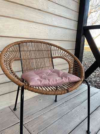 Подушка для стільців (38x38х5 см) Decorator Мальмо колір пудровий 84-111 Київ