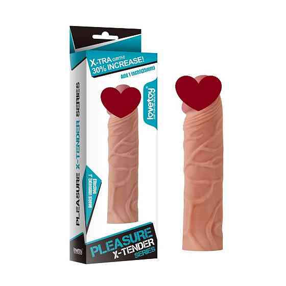 Насадка на пенис ADD 1 PLEASURE X TENDER Sex Aura Киев
