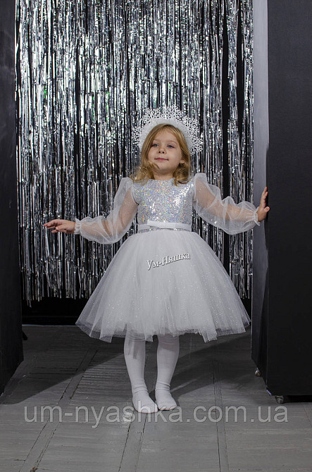 Детское нарядное платье Снежинка 92-122 Кривой Рог - изображение 2