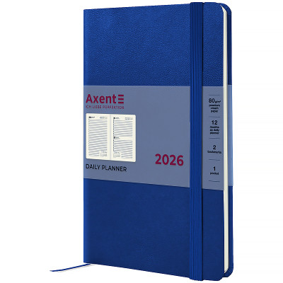 Тижневик Axent датований 2026 Partner Strong, 145х210, класичний синій (8819-26-38-A) Вінниця - фото 1