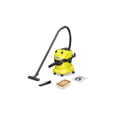 Пылесос строительный Karcher WD 4 V-20/5/22, 1000Вт 20л, 6.8кг (1.628-209.0) Винница - изображение 1