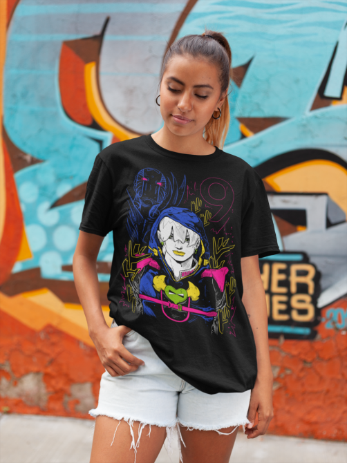 Футболка для мальчика аниме Джодио Джоестар Джоджо С оверсайз (рост от 165 до 180 ) Черний AnimeJ0602m Днепр - изображение 3