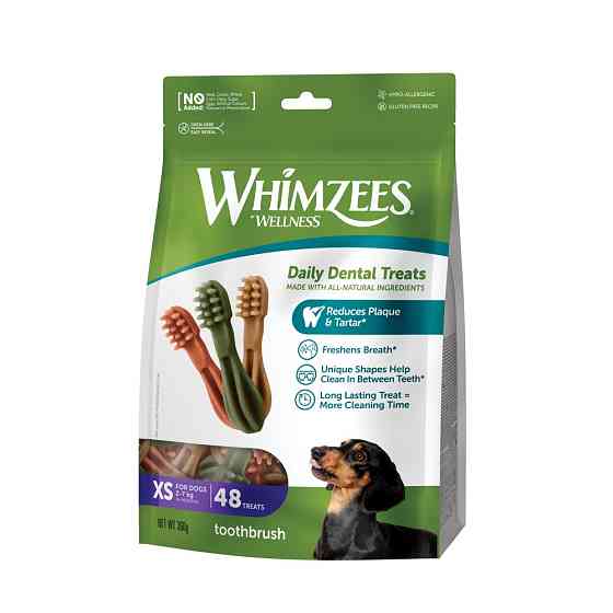 Ласощі Whimzees Toothbrush д/собак у формі зубної щітки XS 48 шт Київ