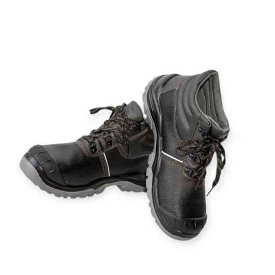 Черевики Boston захисні, нар. 40 шкіра, сталева підноска, 4-х шовні з'єднання, маслобензостійкі Мукачево