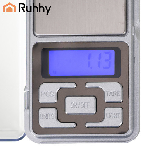 Електронні кишенькові ваги до 200 г, точність до 0,01 Ruhhy (26092) Нововолинськ - фото 7
