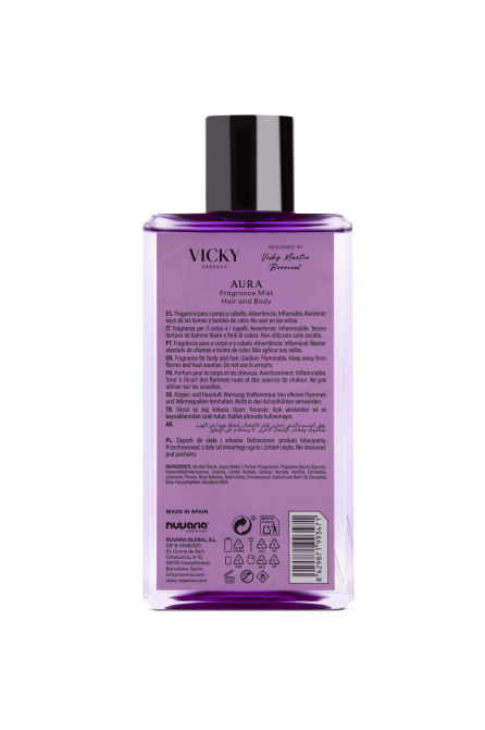 Міст для волосся і тіла Аura Блакитна Груша Vicky Essence 235 мл Київ - фото 2
