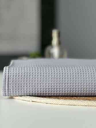 Вафельний рушник Ideal Textile 100х150 см 220 г/м2 (56861026) Сірий Чернівці
